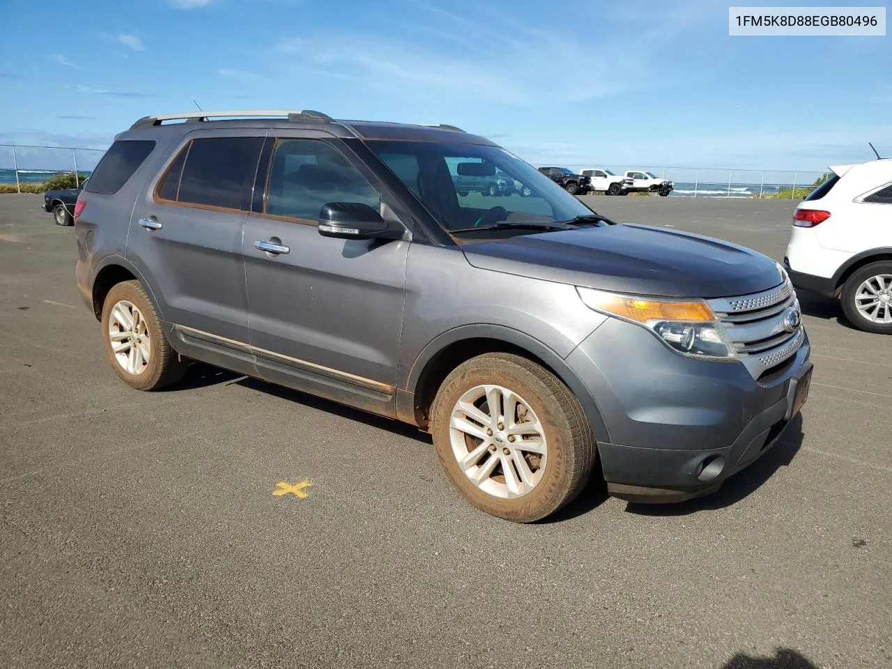 1FM5K8D88EGB80496 2014 Ford Explorer Xlt