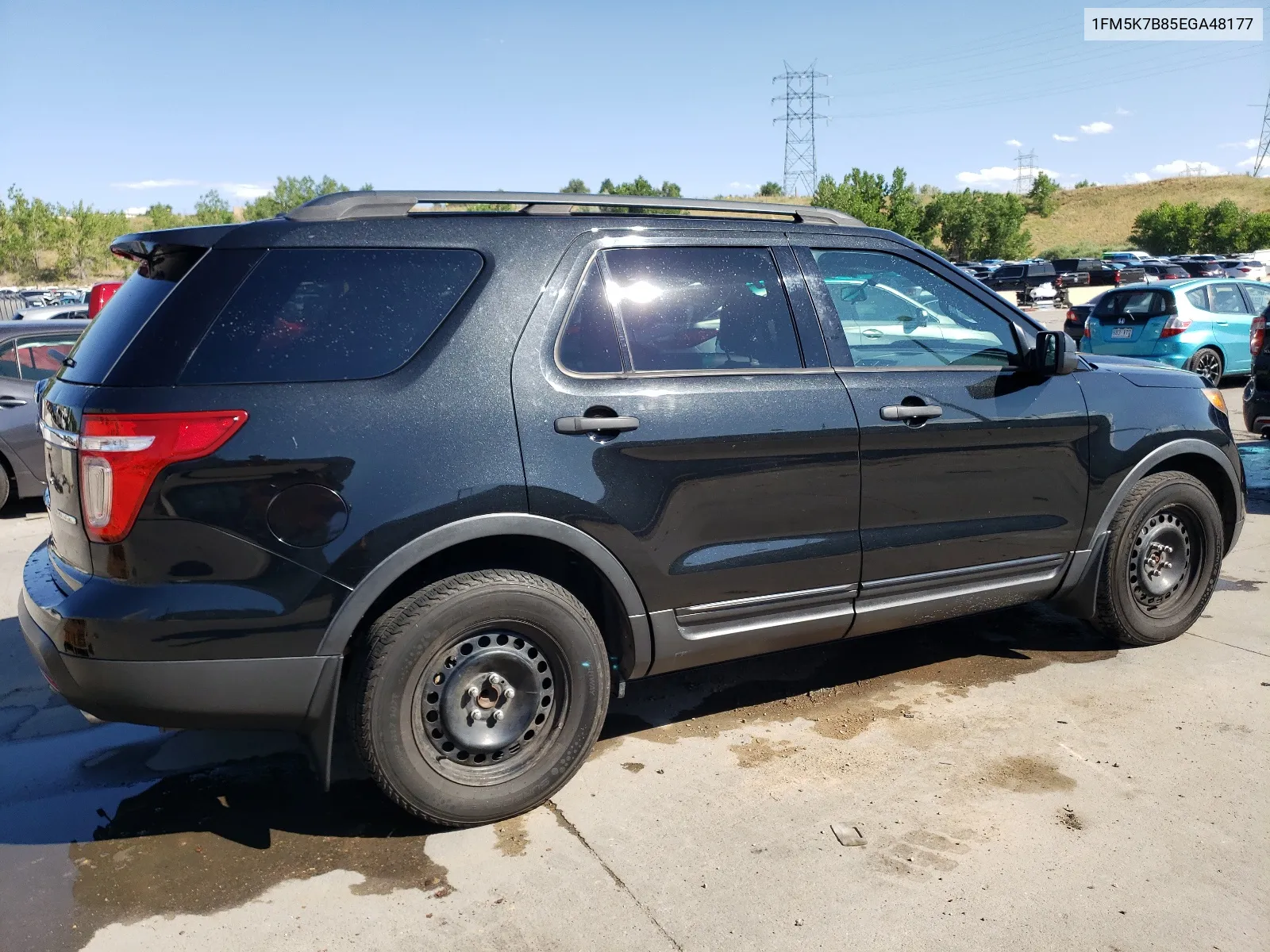 2014 Ford Explorer VIN: 1FM5K7B85EGA48177 Lot: 61740324