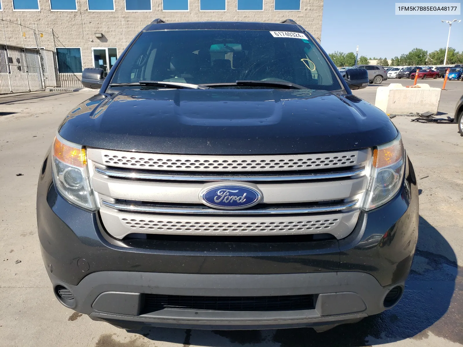 2014 Ford Explorer VIN: 1FM5K7B85EGA48177 Lot: 61740324