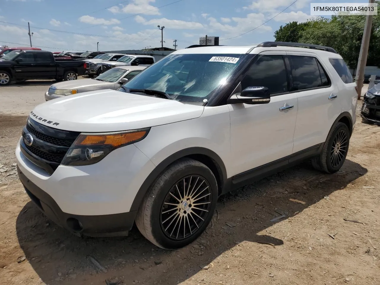 1FM5K8GT1EGA54013 2014 Ford Explorer Sport