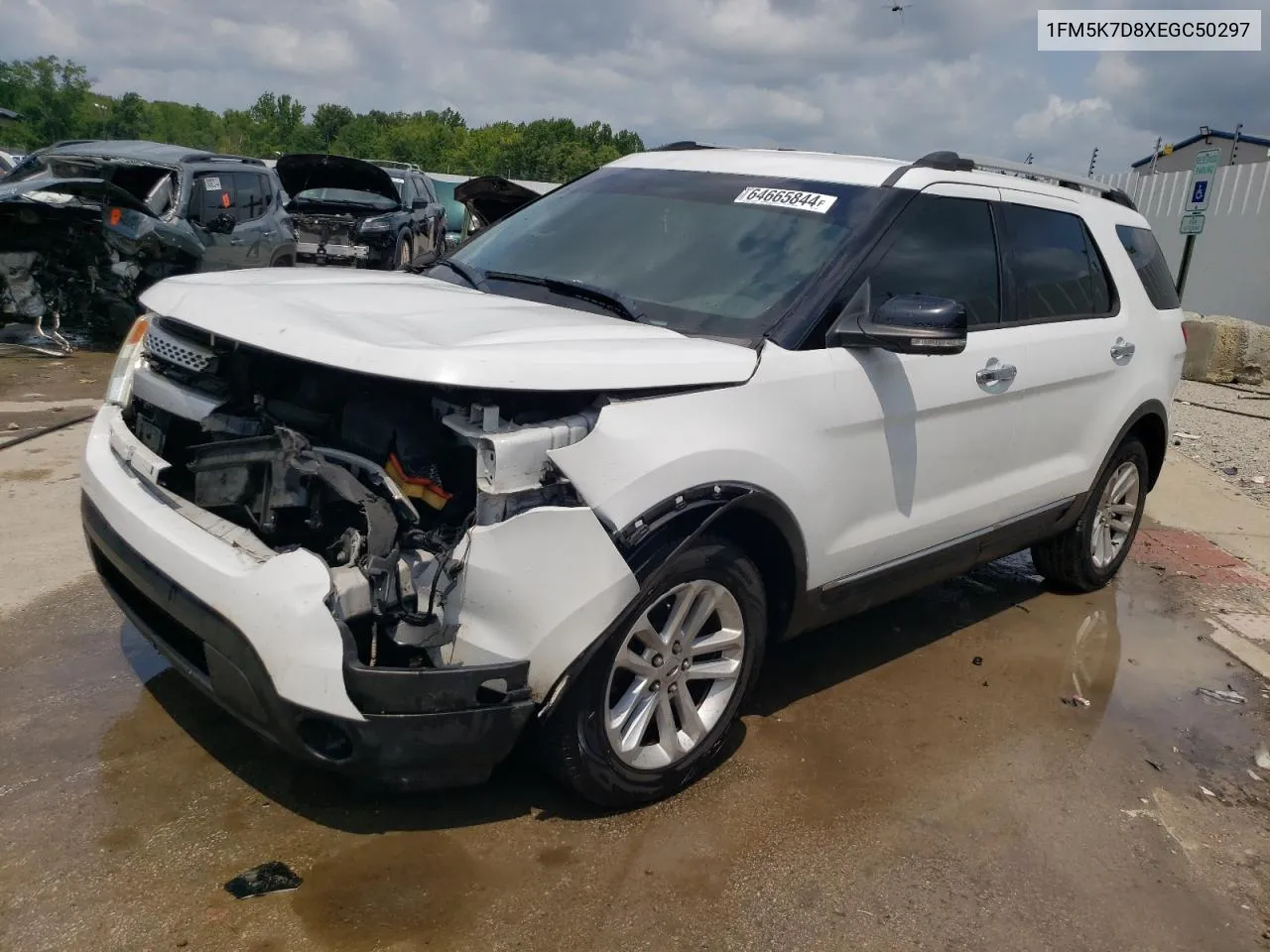 2014 Ford Explorer Xlt VIN: 1FM5K7D8XEGC50297 Lot: 64665844