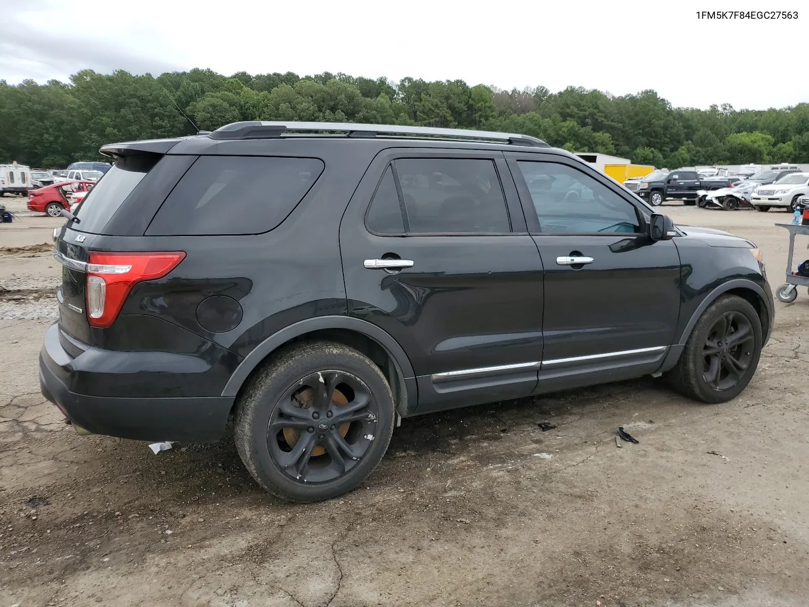 1FM5K7F84EGC27563 2014 Ford Explorer Limited