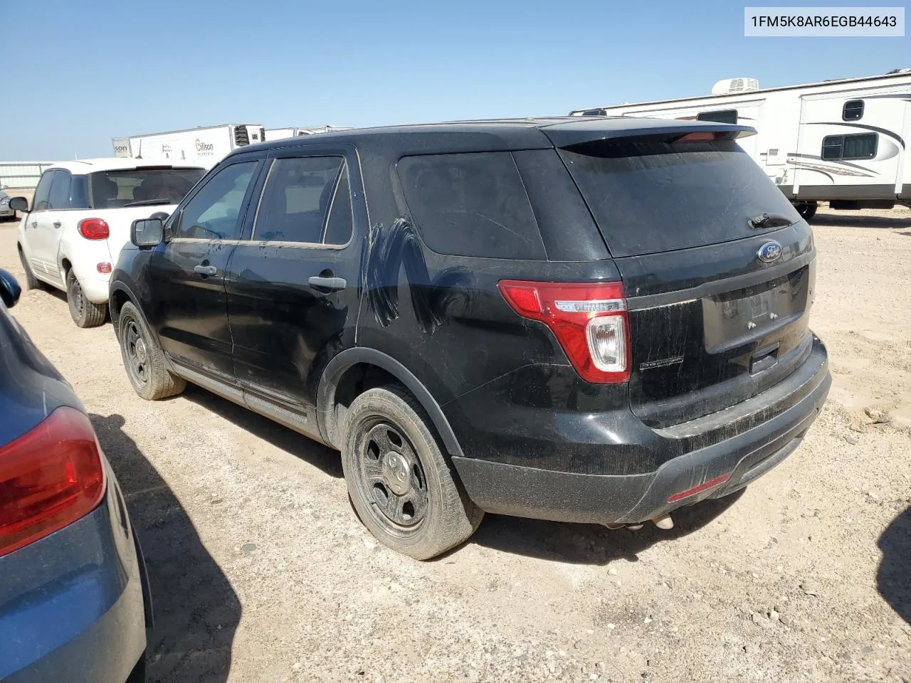 2014 Ford Explorer Police Interceptor VIN: 1FM5K8AR6EGB44643 Lot: 65148214