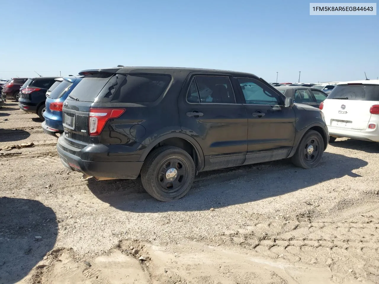 2014 Ford Explorer Police Interceptor VIN: 1FM5K8AR6EGB44643 Lot: 65148214