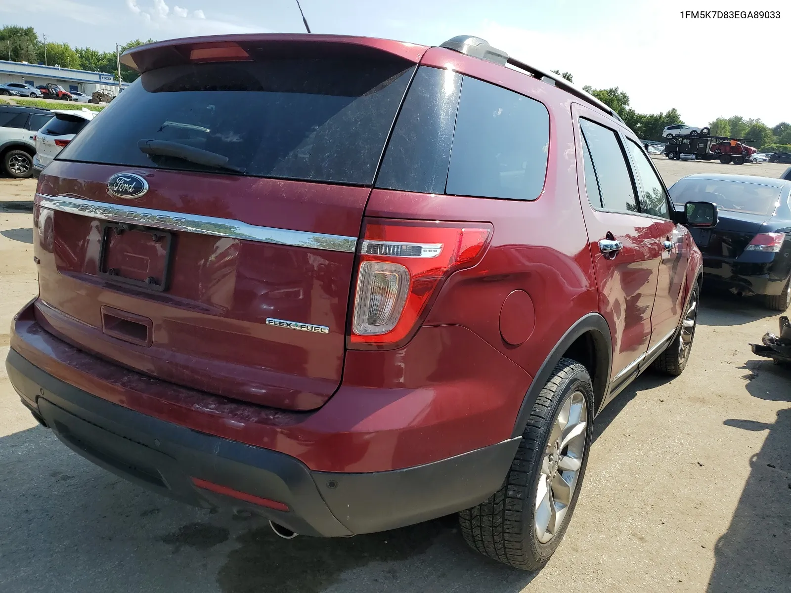 2014 Ford Explorer Xlt VIN: 1FM5K7D83EGA89033 Lot: 65517594