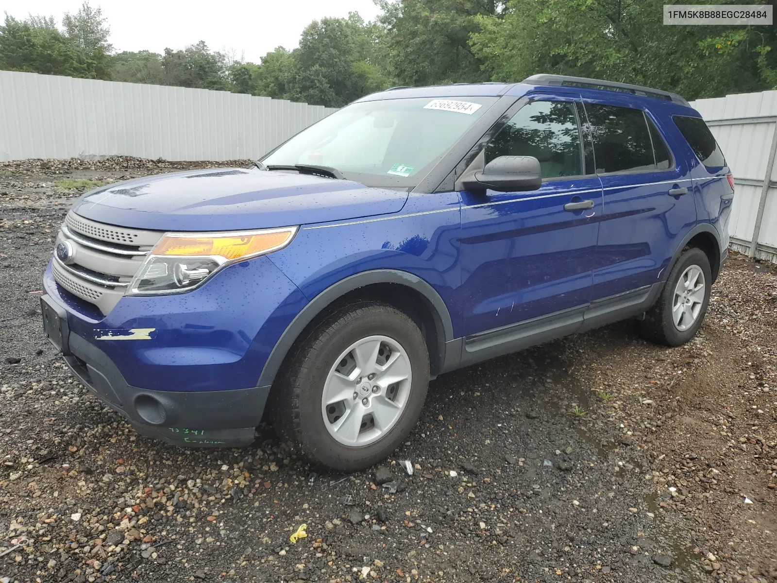 1FM5K8B88EGC28484 2014 Ford Explorer