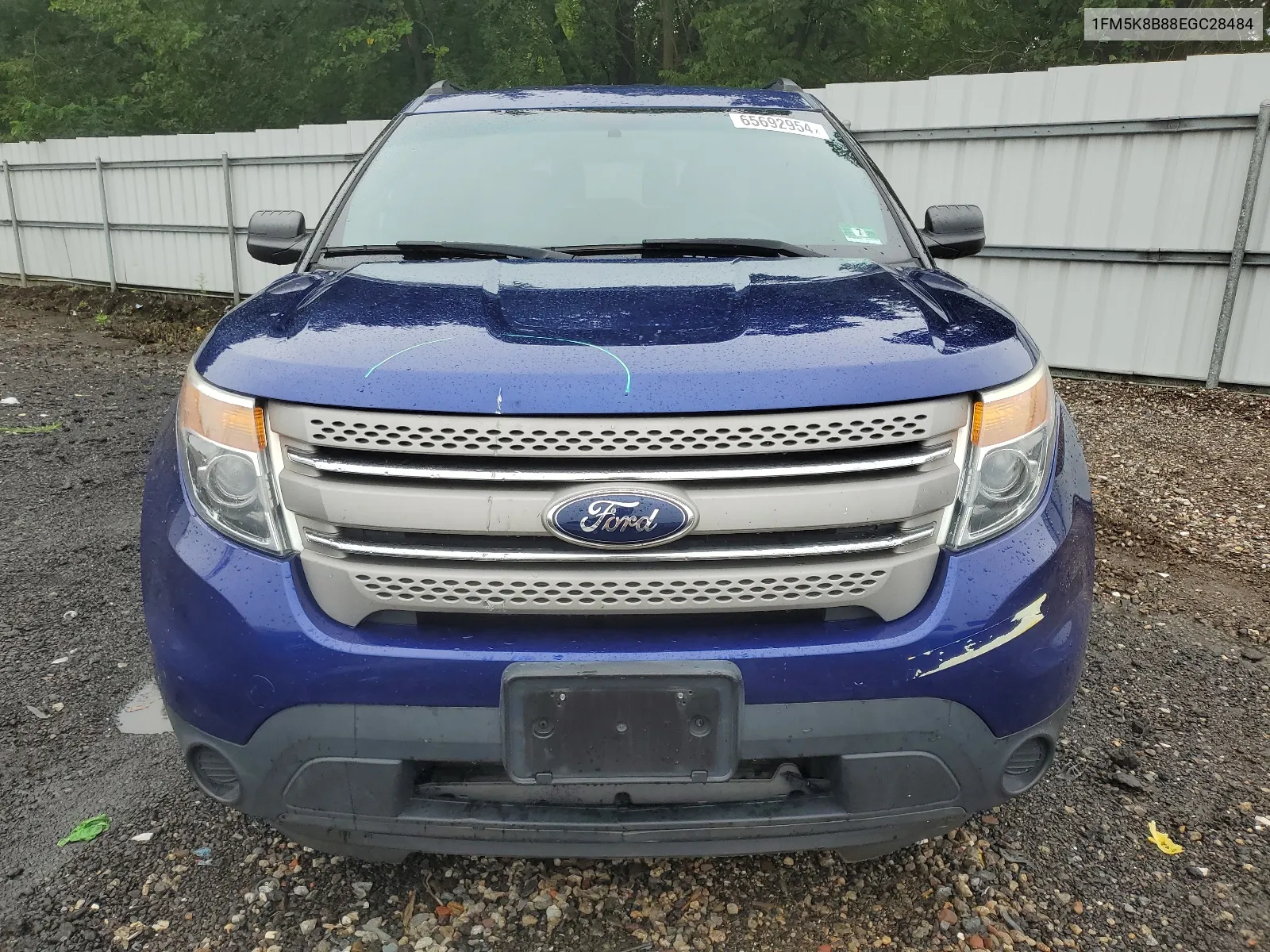 1FM5K8B88EGC28484 2014 Ford Explorer