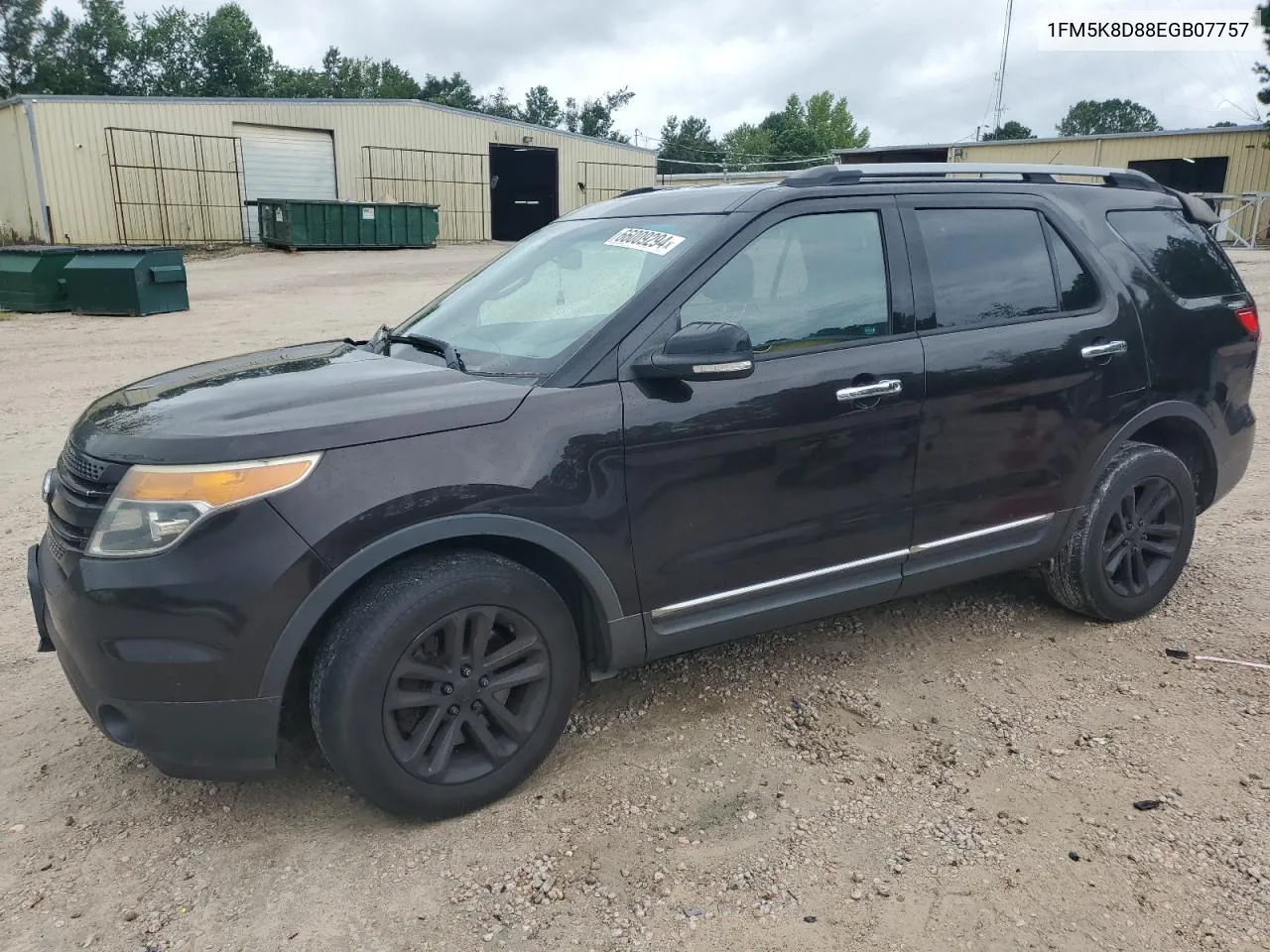 2014 Ford Explorer Xlt VIN: 1FM5K8D88EGB07757 Lot: 66009294