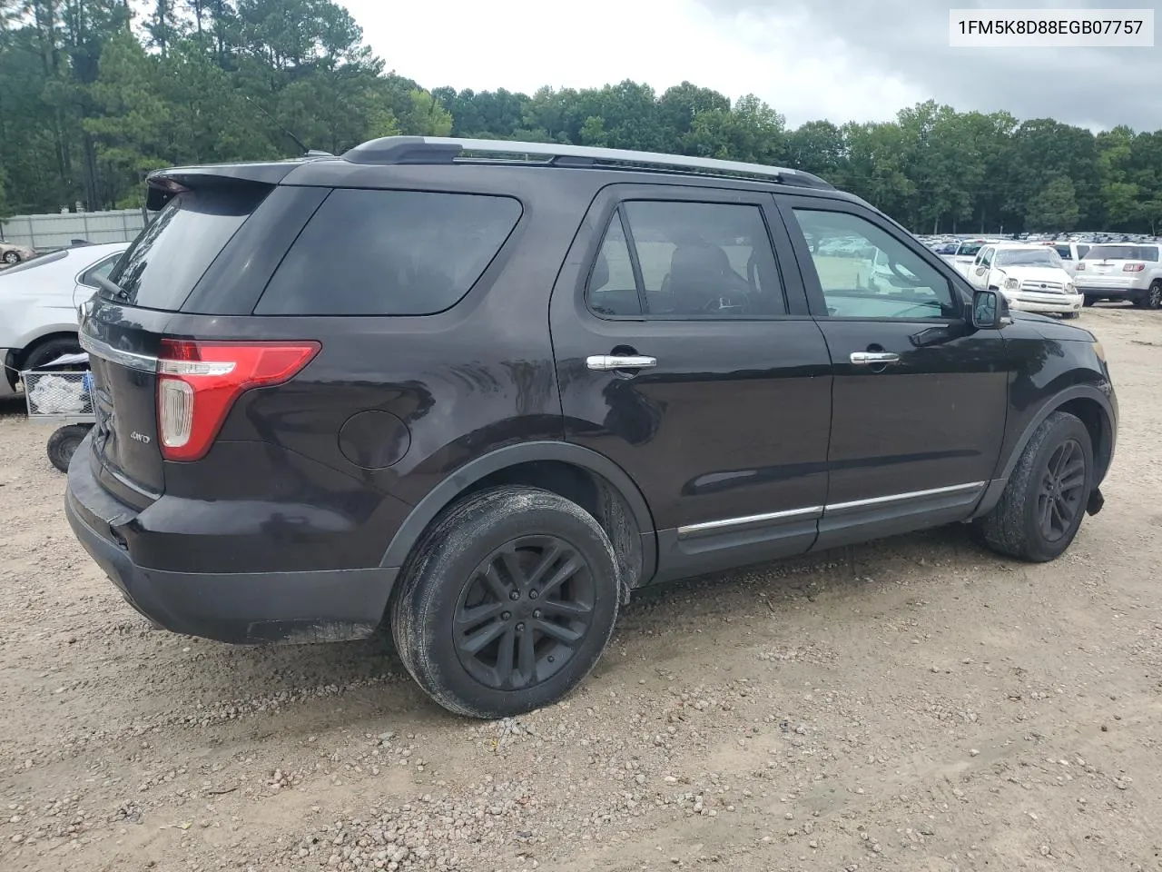 2014 Ford Explorer Xlt VIN: 1FM5K8D88EGB07757 Lot: 66009294