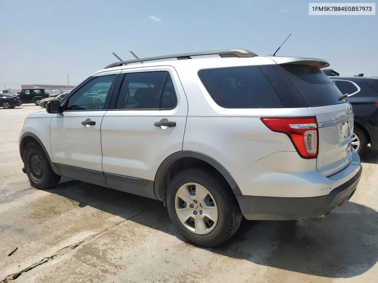 2014 Ford Explorer VIN: 1FM5K7B84EGB57973 Lot: 66622604