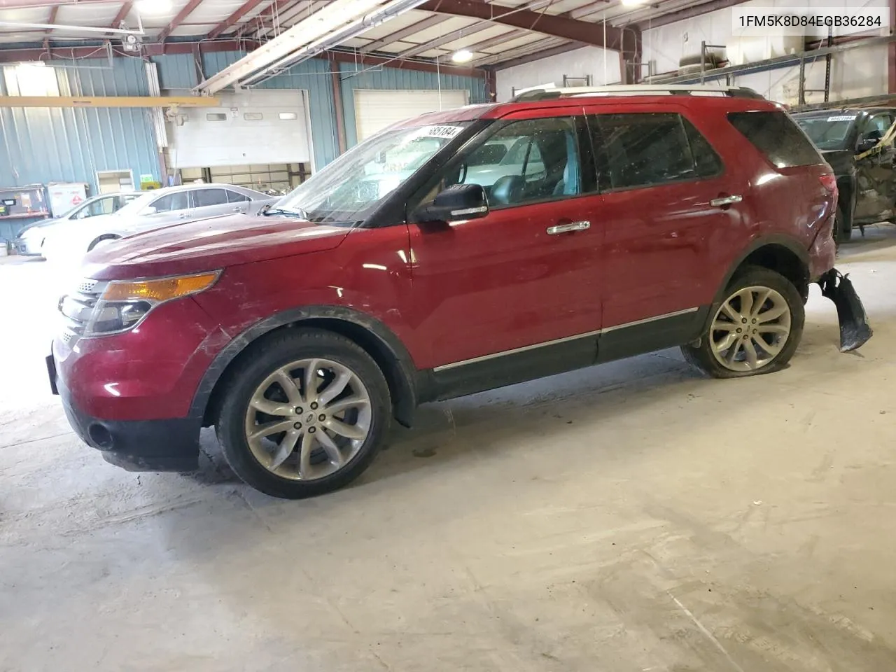 1FM5K8D84EGB36284 2014 Ford Explorer Xlt