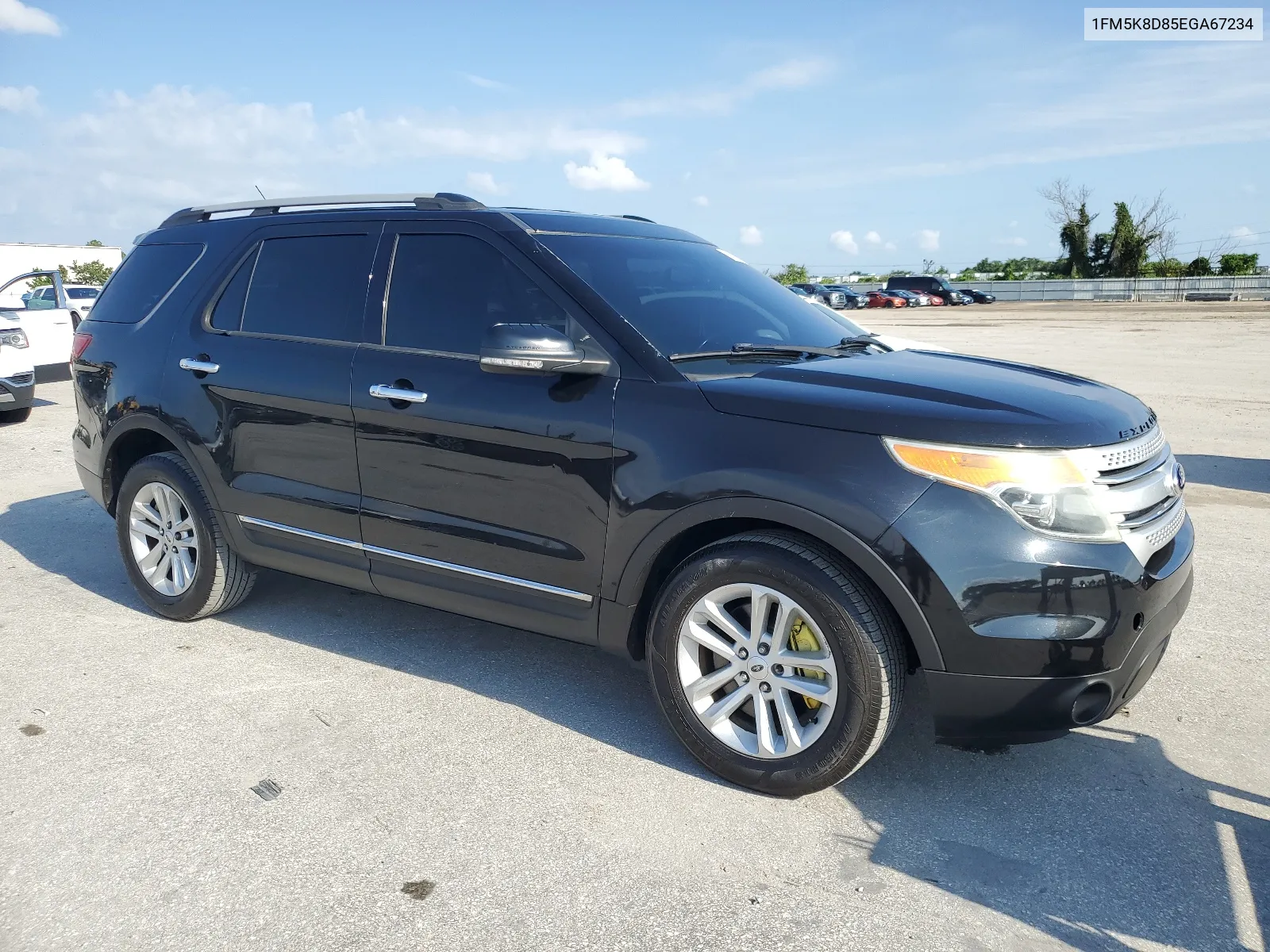 1FM5K8D85EGA67234 2014 Ford Explorer Xlt