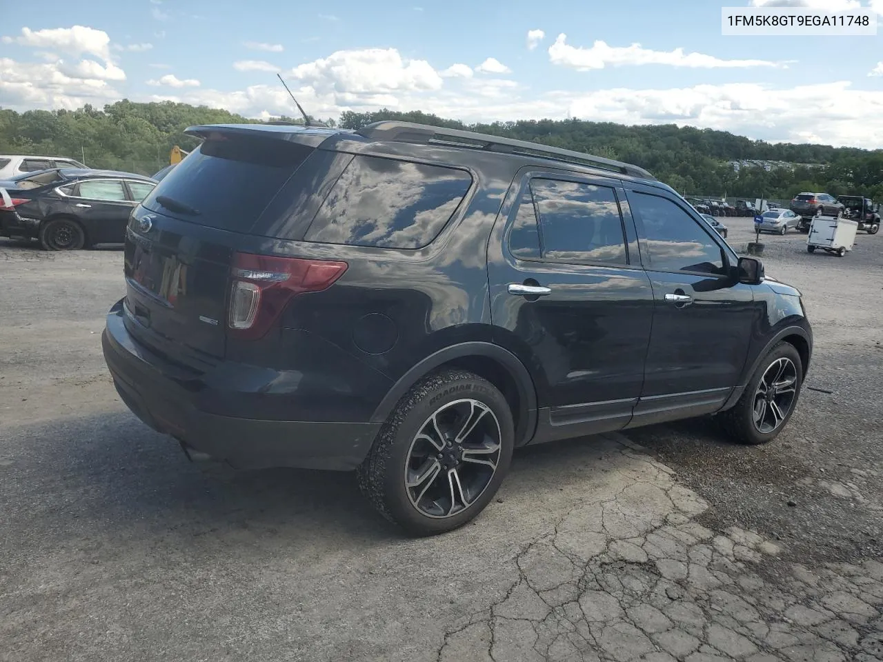 2014 Ford Explorer Sport VIN: 1FM5K8GT9EGA11748 Lot: 67073004