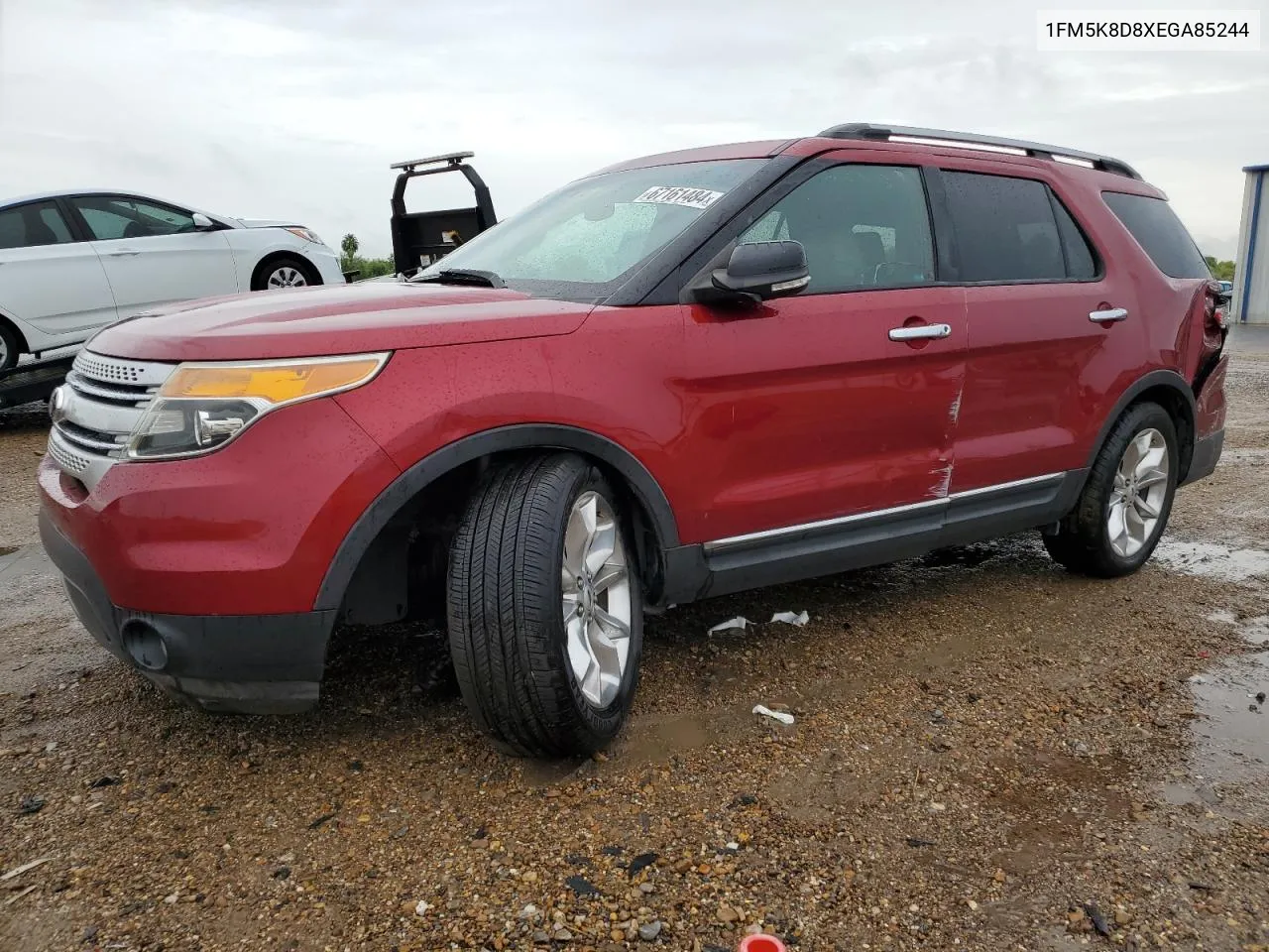 2014 Ford Explorer Xlt VIN: 1FM5K8D8XEGA85244 Lot: 67161484