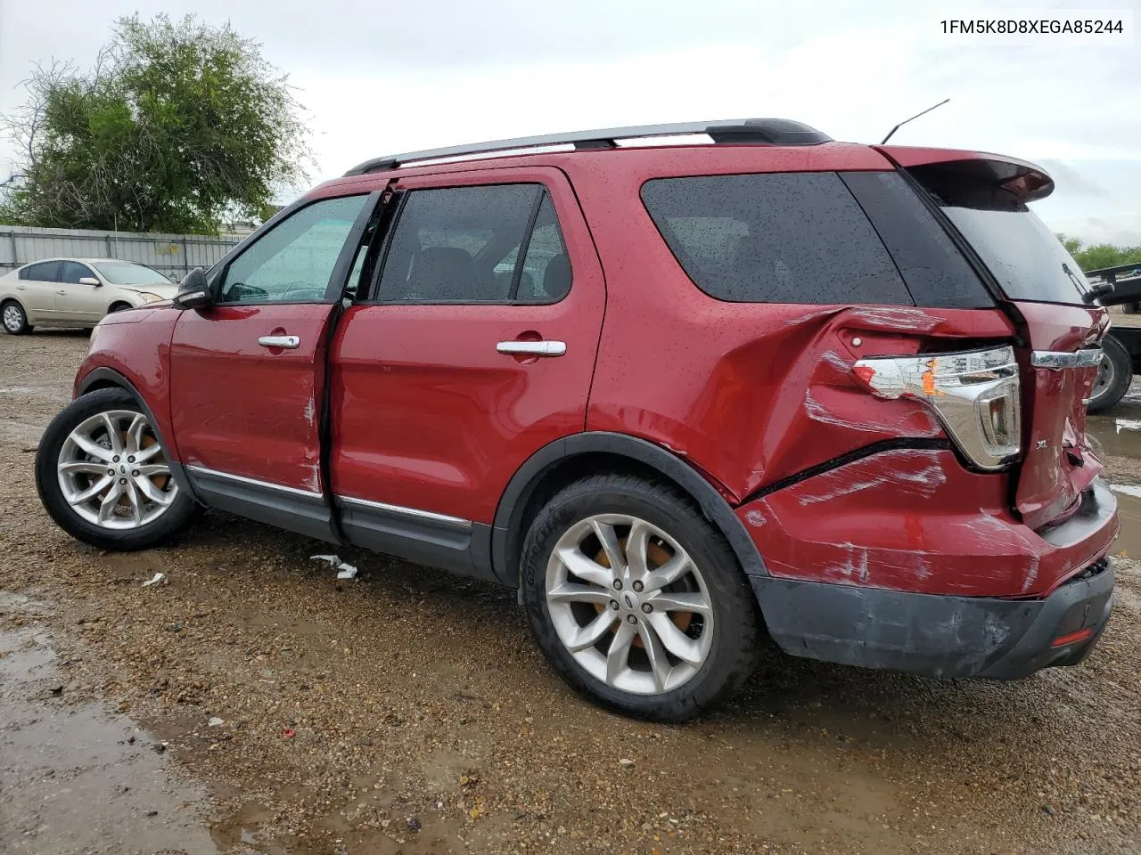 1FM5K8D8XEGA85244 2014 Ford Explorer Xlt