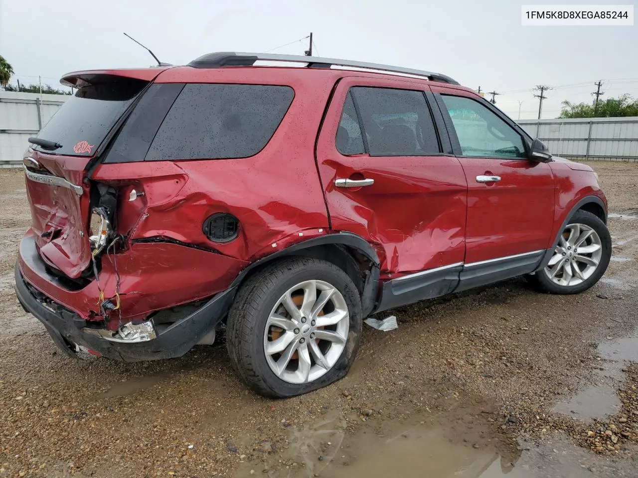 2014 Ford Explorer Xlt VIN: 1FM5K8D8XEGA85244 Lot: 67161484