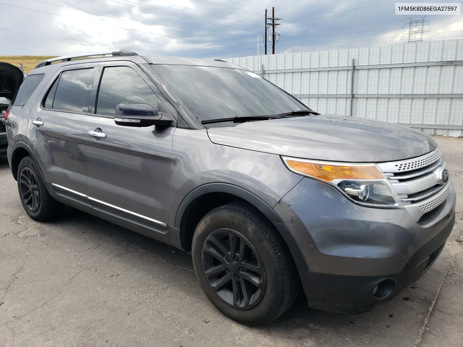 1FM5K8D86EGA27597 2014 Ford Explorer Xlt