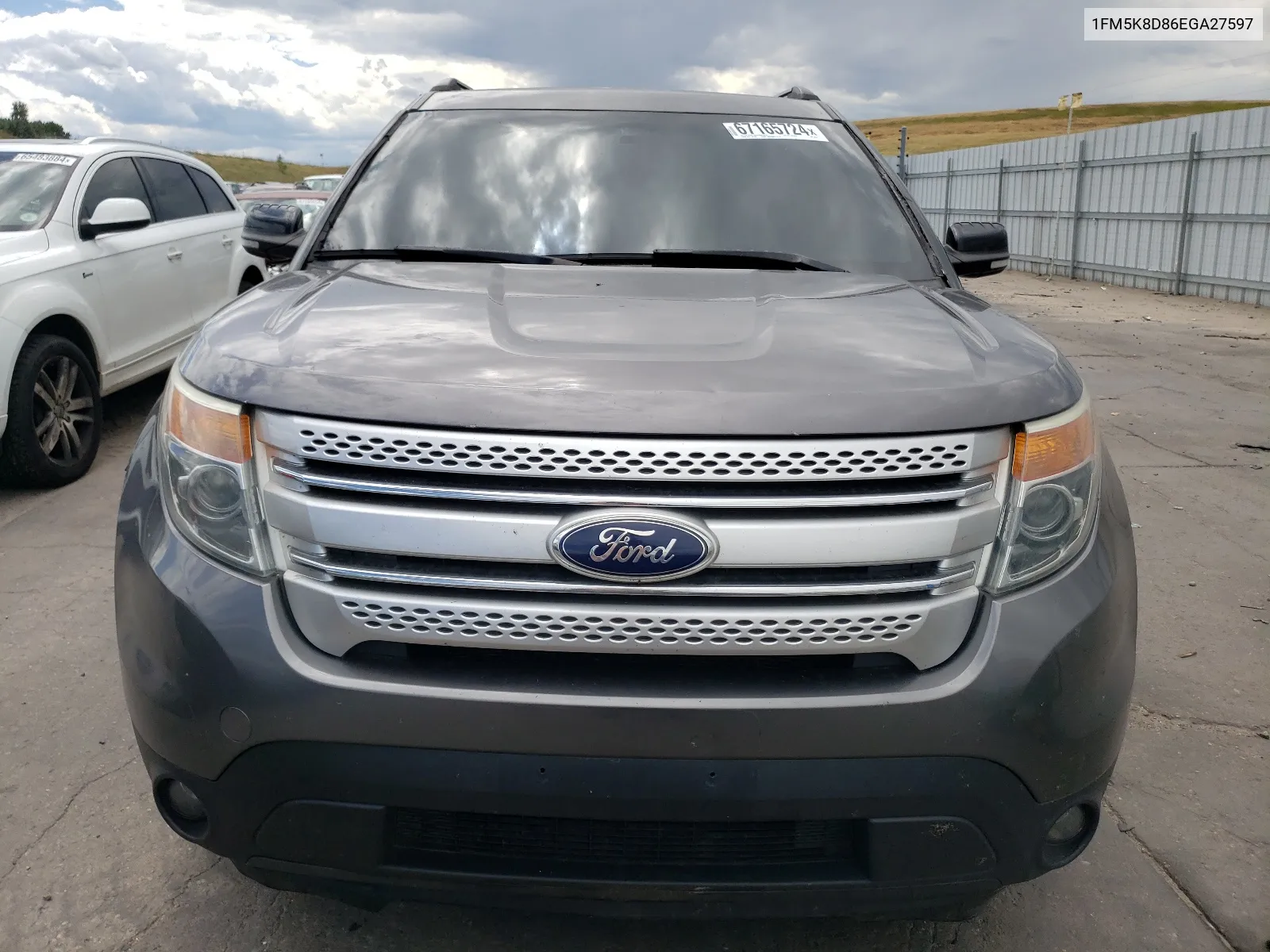 2014 Ford Explorer Xlt VIN: 1FM5K8D86EGA27597 Lot: 67165724