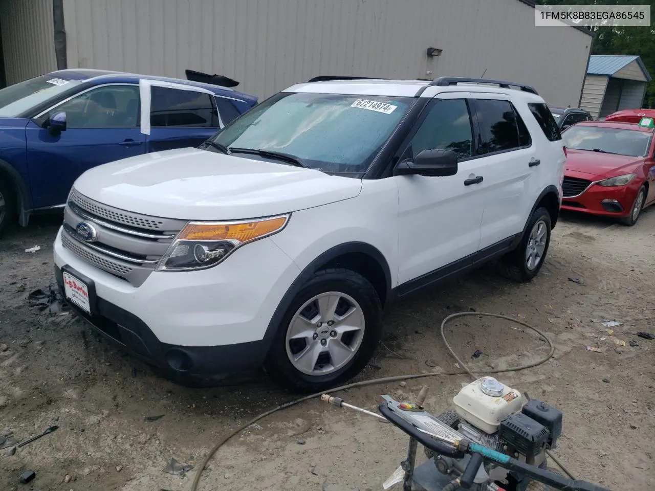 2014 Ford Explorer VIN: 1FM5K8B83EGA86545 Lot: 67214974