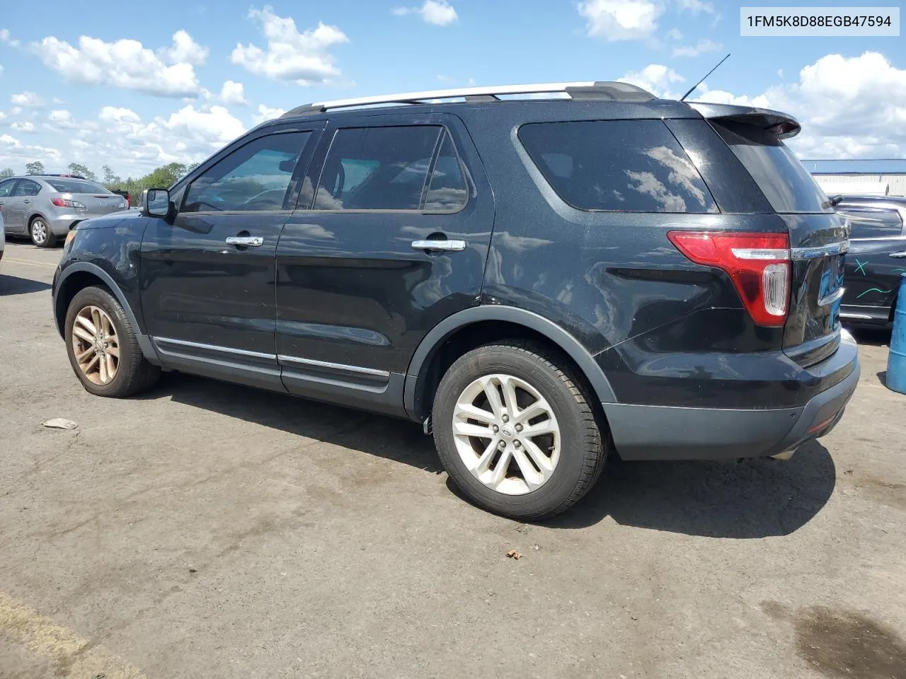 2014 Ford Explorer Xlt VIN: 1FM5K8D88EGB47594 Lot: 67273334