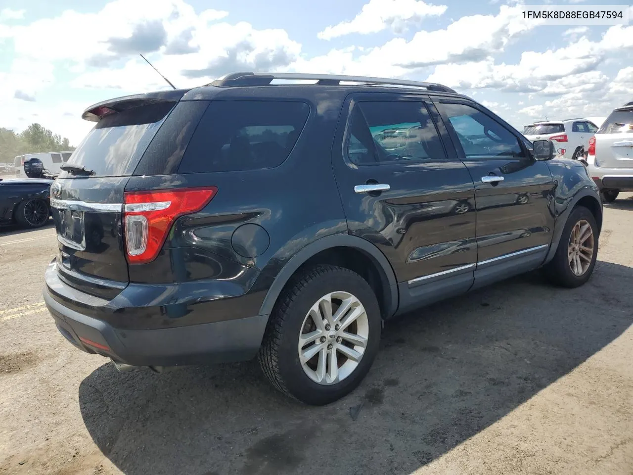 1FM5K8D88EGB47594 2014 Ford Explorer Xlt