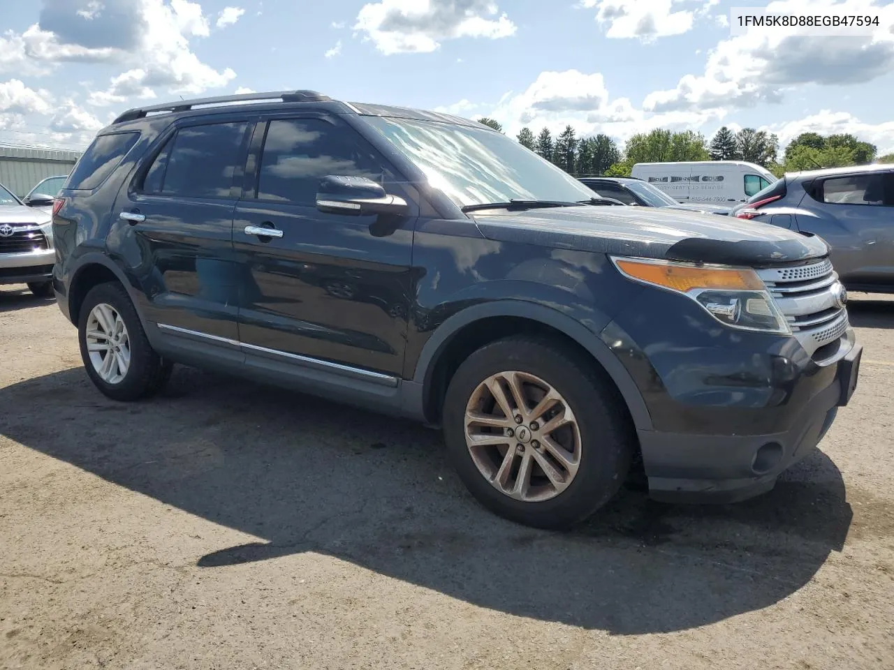 1FM5K8D88EGB47594 2014 Ford Explorer Xlt