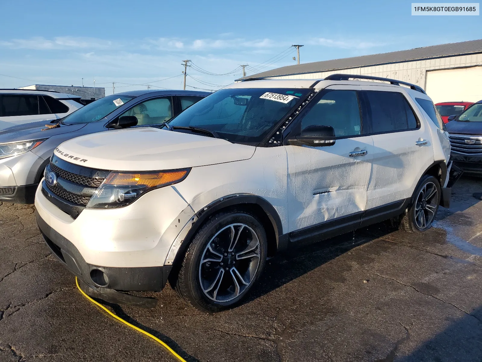 2014 Ford Explorer Sport VIN: 1FM5K8GT0EGB91685 Lot: 67513954