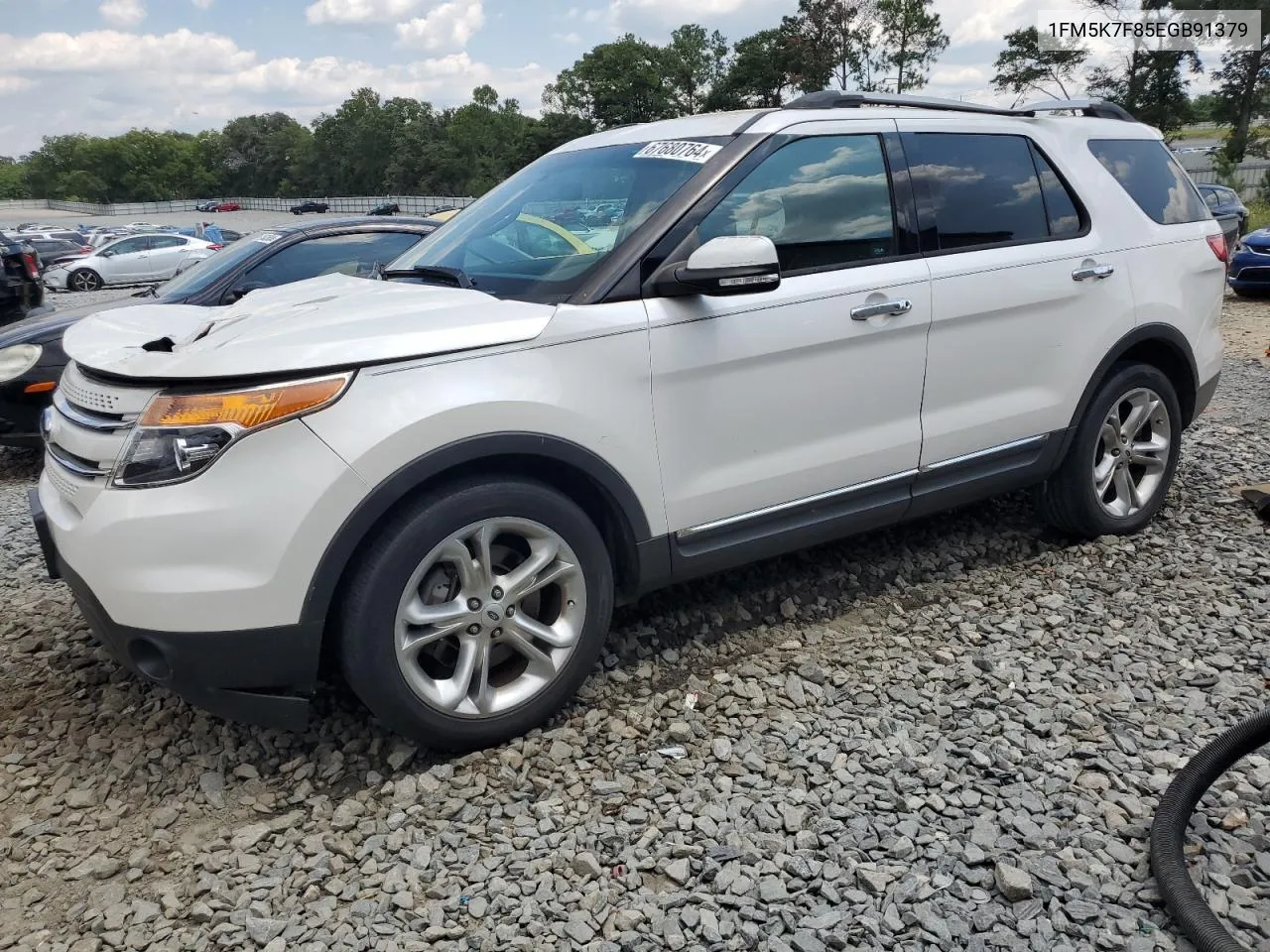 2014 Ford Explorer Limited VIN: 1FM5K7F85EGB91379 Lot: 67680764