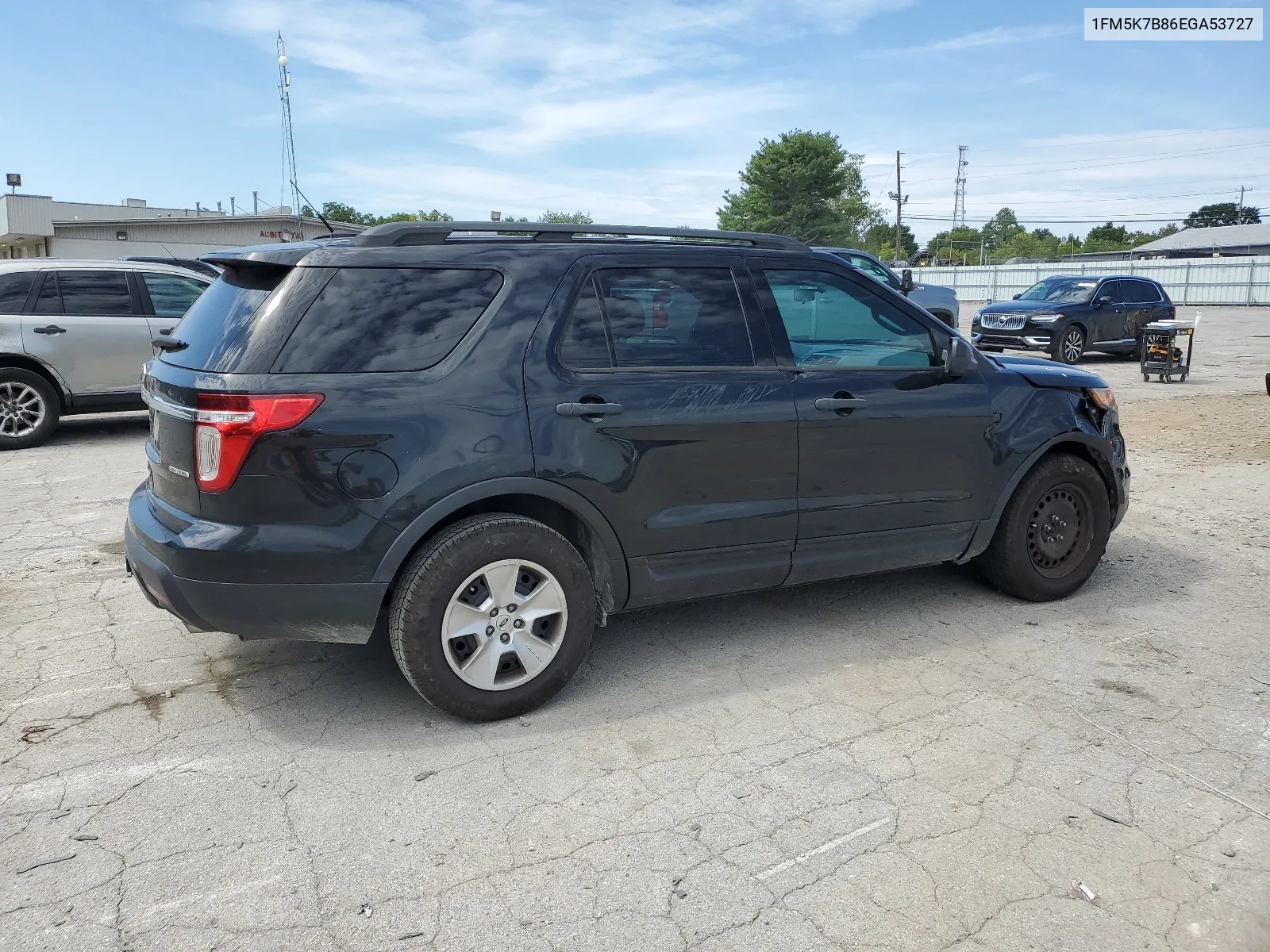 2014 Ford Explorer VIN: 1FM5K7B86EGA53727 Lot: 67747174