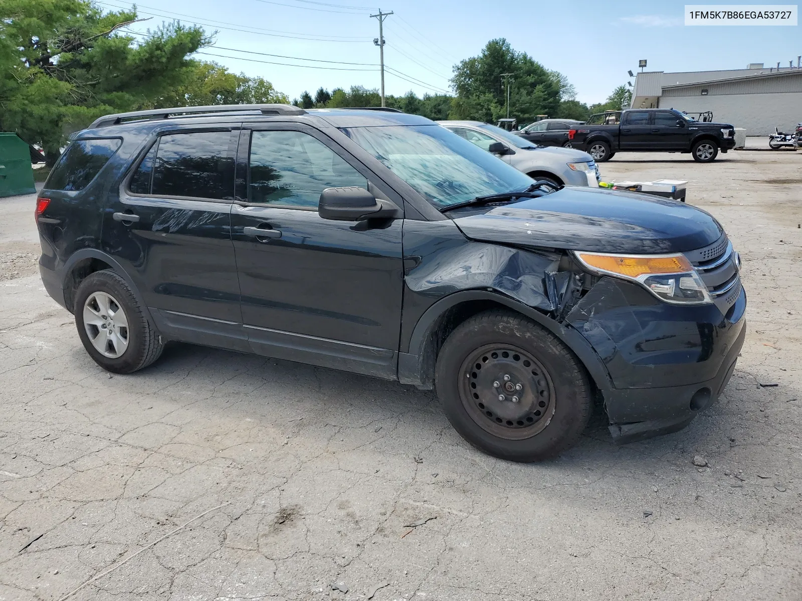 2014 Ford Explorer VIN: 1FM5K7B86EGA53727 Lot: 67747174