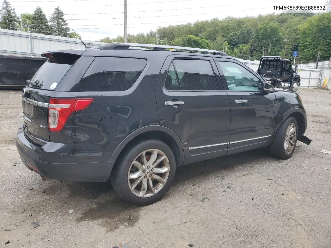 2014 Ford Explorer Limited VIN: 1FM5K8F89EGB88832 Lot: 68074044