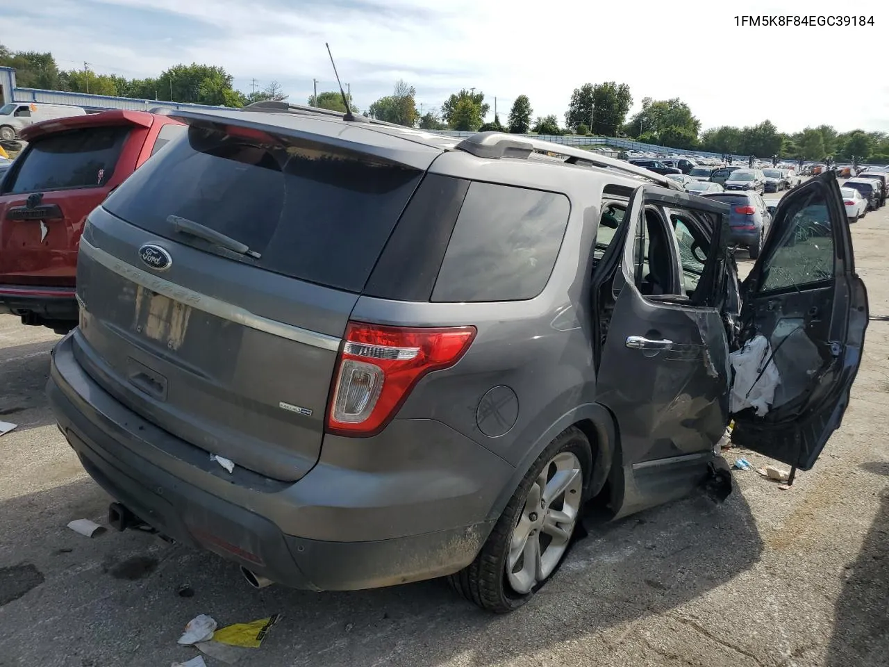 2014 Ford Explorer Limited VIN: 1FM5K8F84EGC39184 Lot: 68242794