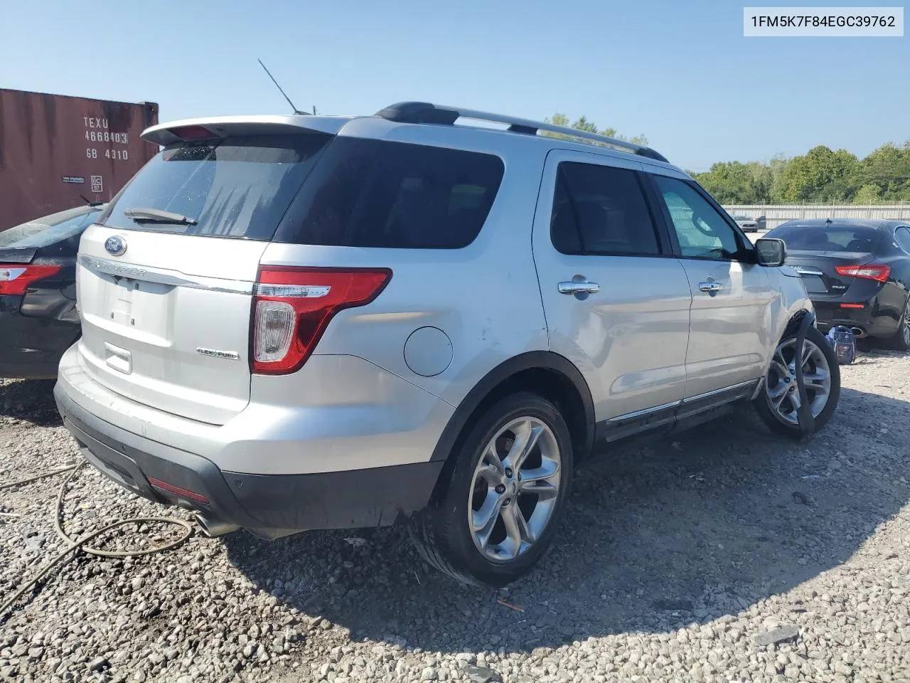 2014 Ford Explorer Limited VIN: 1FM5K7F84EGC39762 Lot: 68256674