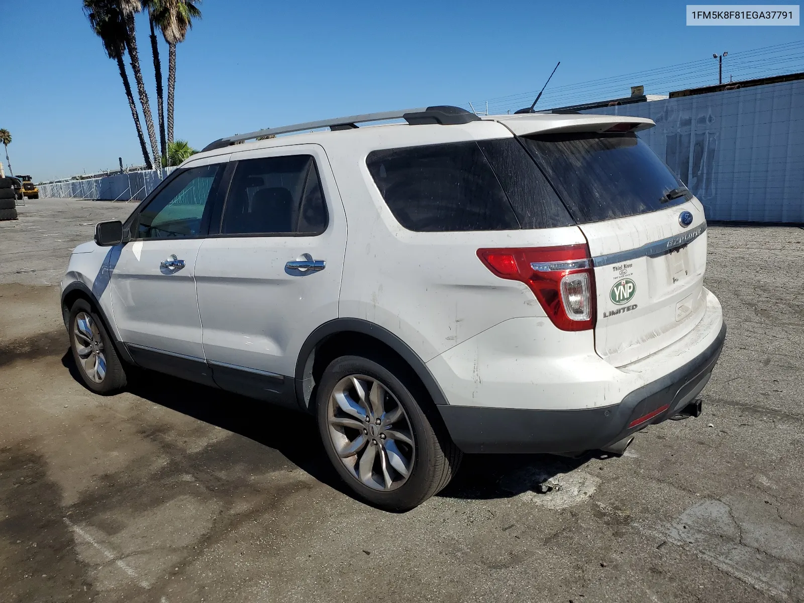 2014 Ford Explorer Limited VIN: 1FM5K8F81EGA37791 Lot: 68288664