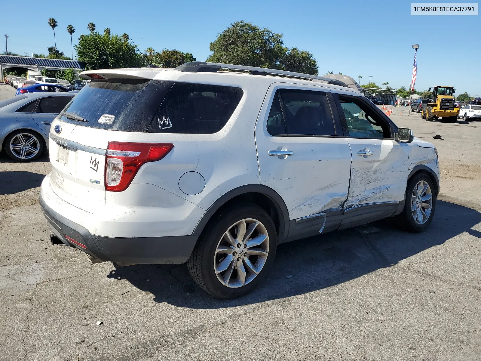 2014 Ford Explorer Limited VIN: 1FM5K8F81EGA37791 Lot: 68288664