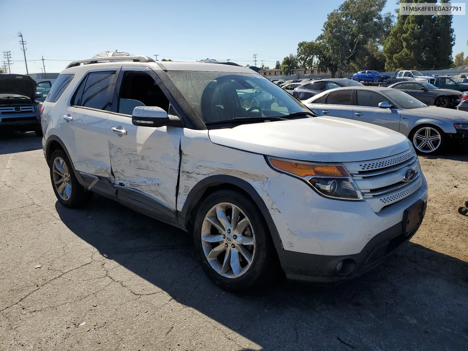 2014 Ford Explorer Limited VIN: 1FM5K8F81EGA37791 Lot: 68288664