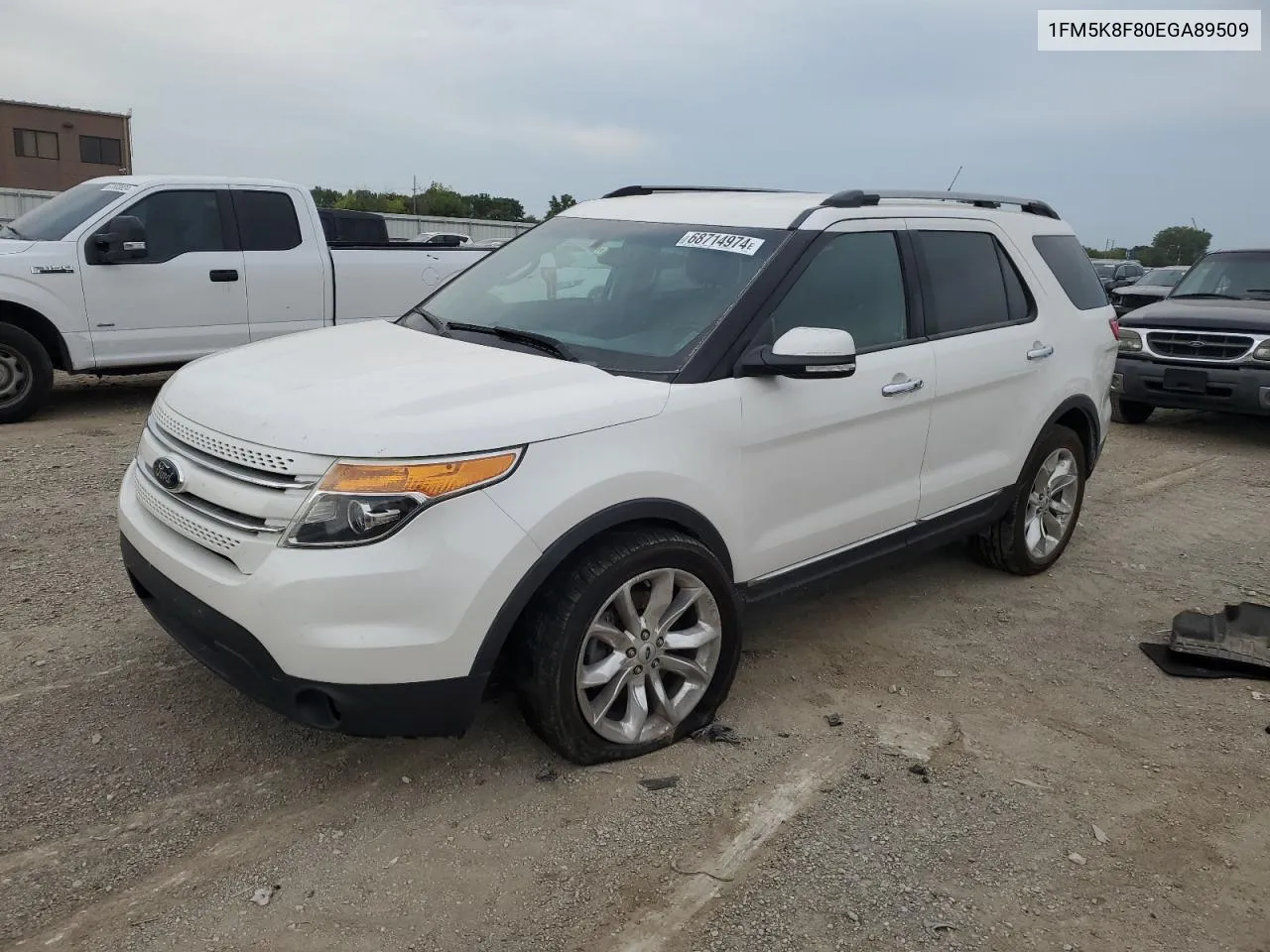 1FM5K8F80EGA89509 2014 Ford Explorer Limited