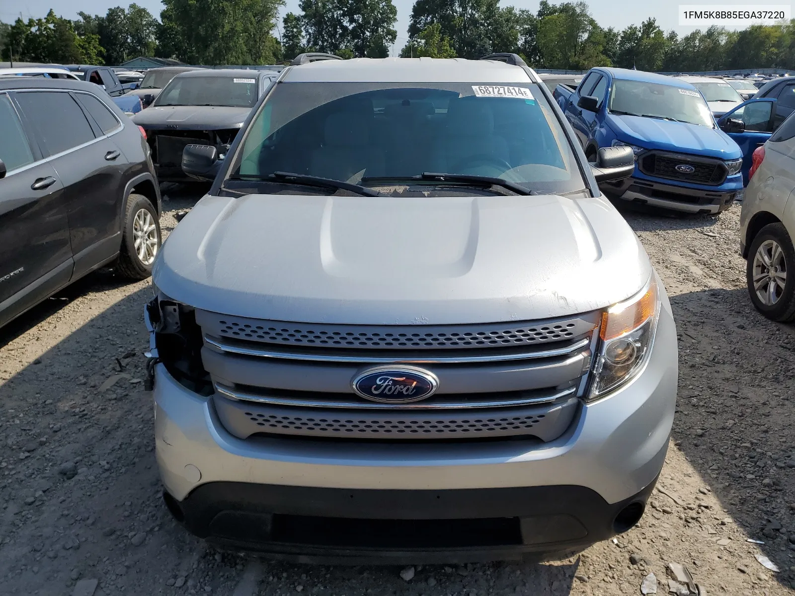 2014 Ford Explorer VIN: 1FM5K8B85EGA37220 Lot: 68727414