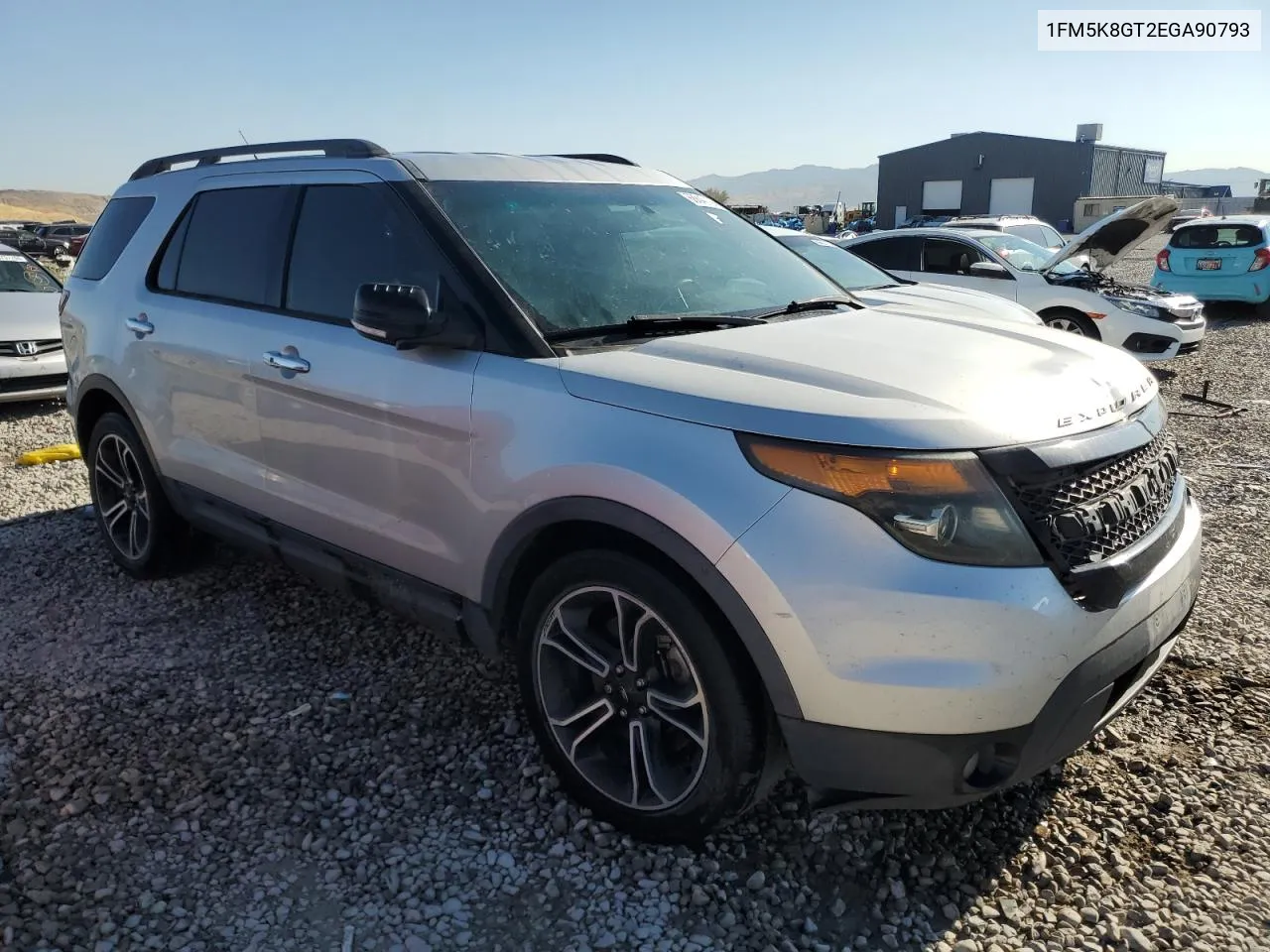 2014 Ford Explorer Sport VIN: 1FM5K8GT2EGA90793 Lot: 68840104