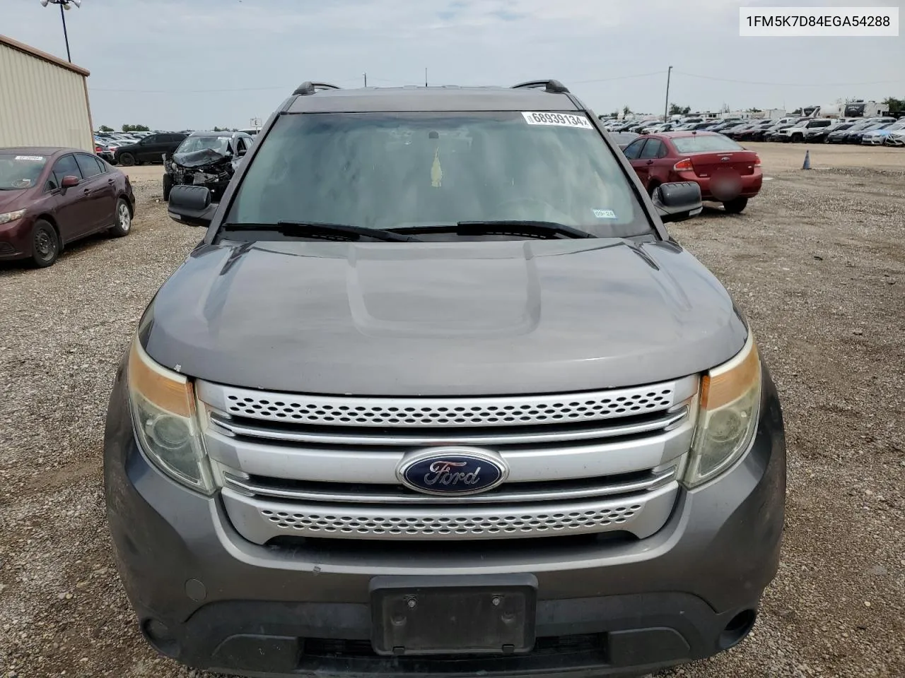 2014 Ford Explorer Xlt VIN: 1FM5K7D84EGA54288 Lot: 68939134