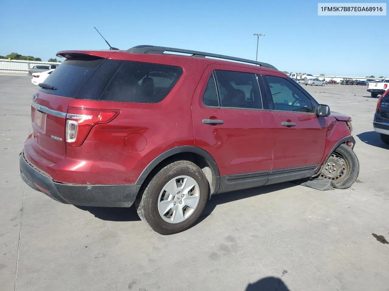 1FM5K7B87EGA68916 2014 Ford Explorer