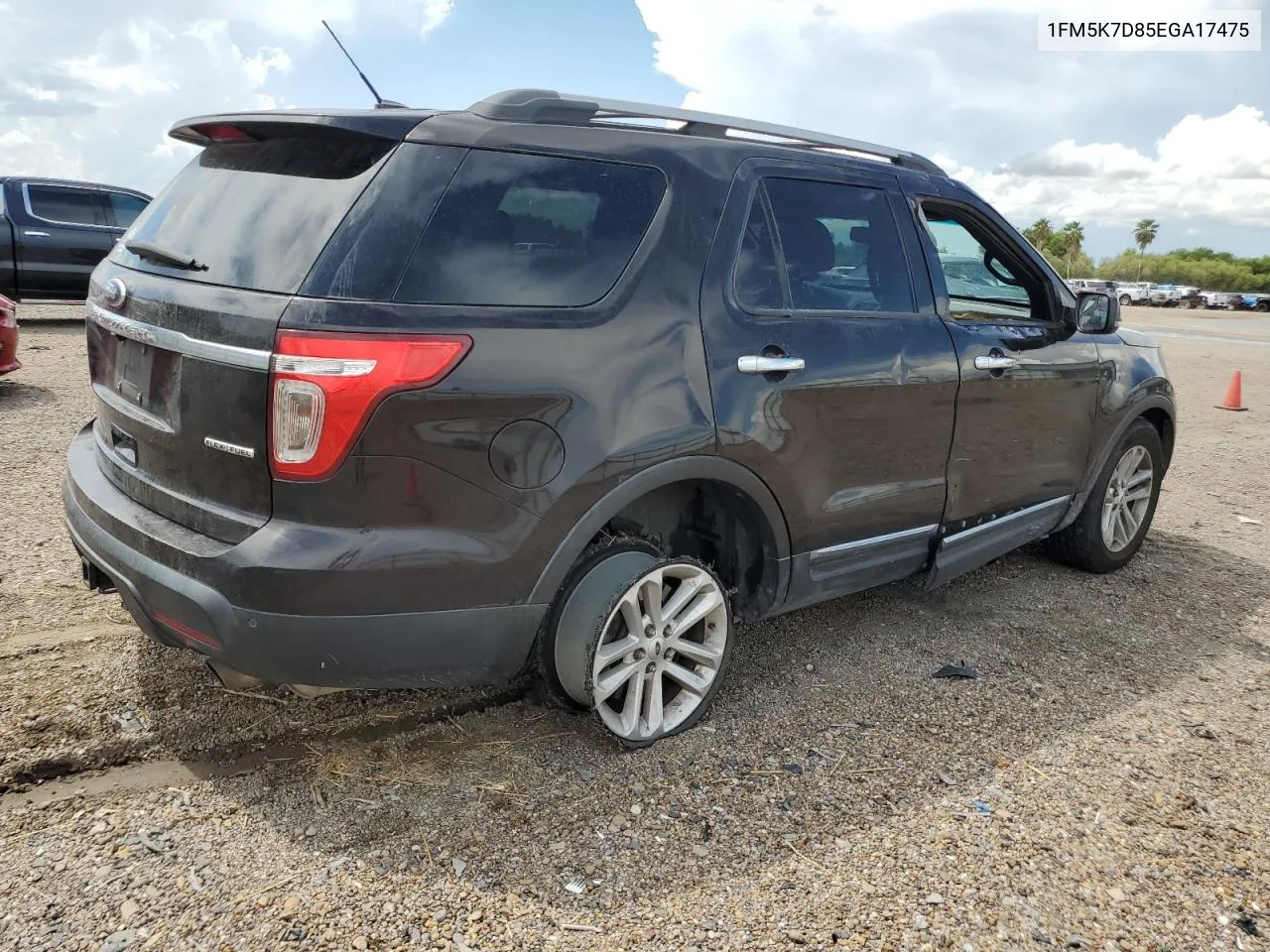 2014 Ford Explorer Xlt VIN: 1FM5K7D85EGA17475 Lot: 69166734