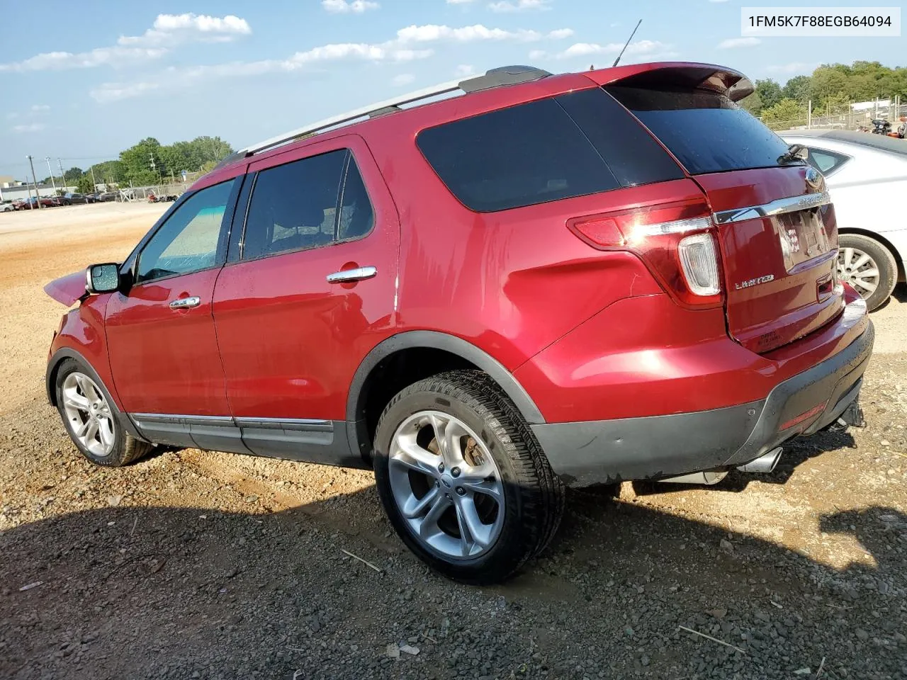 1FM5K7F88EGB64094 2014 Ford Explorer Limited