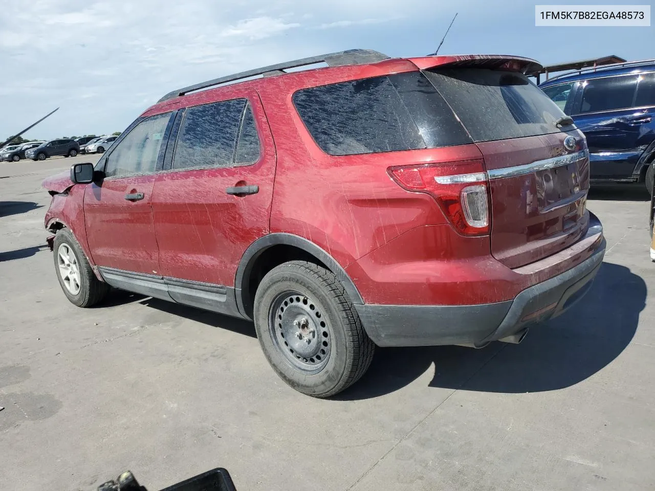 1FM5K7B82EGA48573 2014 Ford Explorer