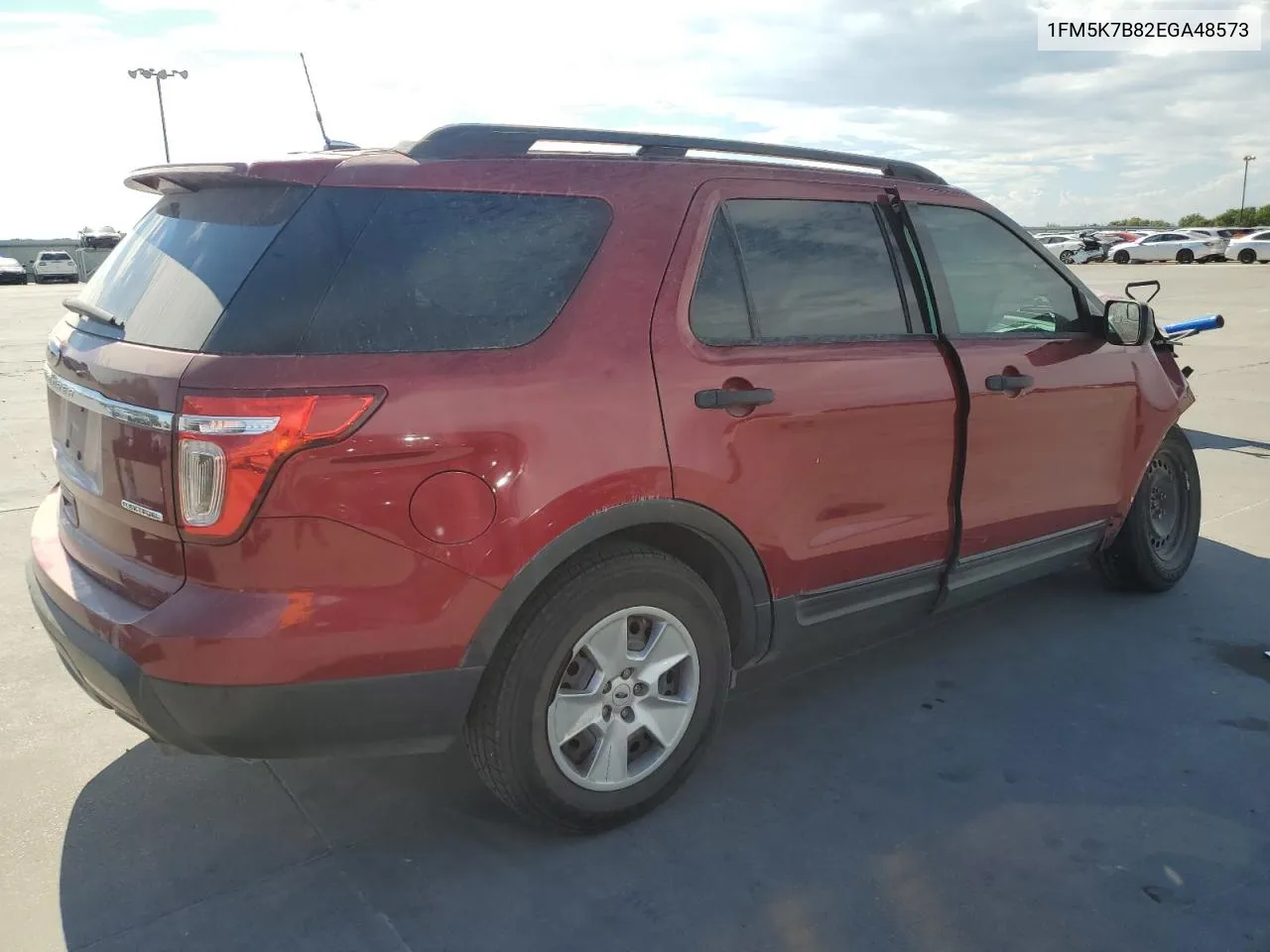 1FM5K7B82EGA48573 2014 Ford Explorer