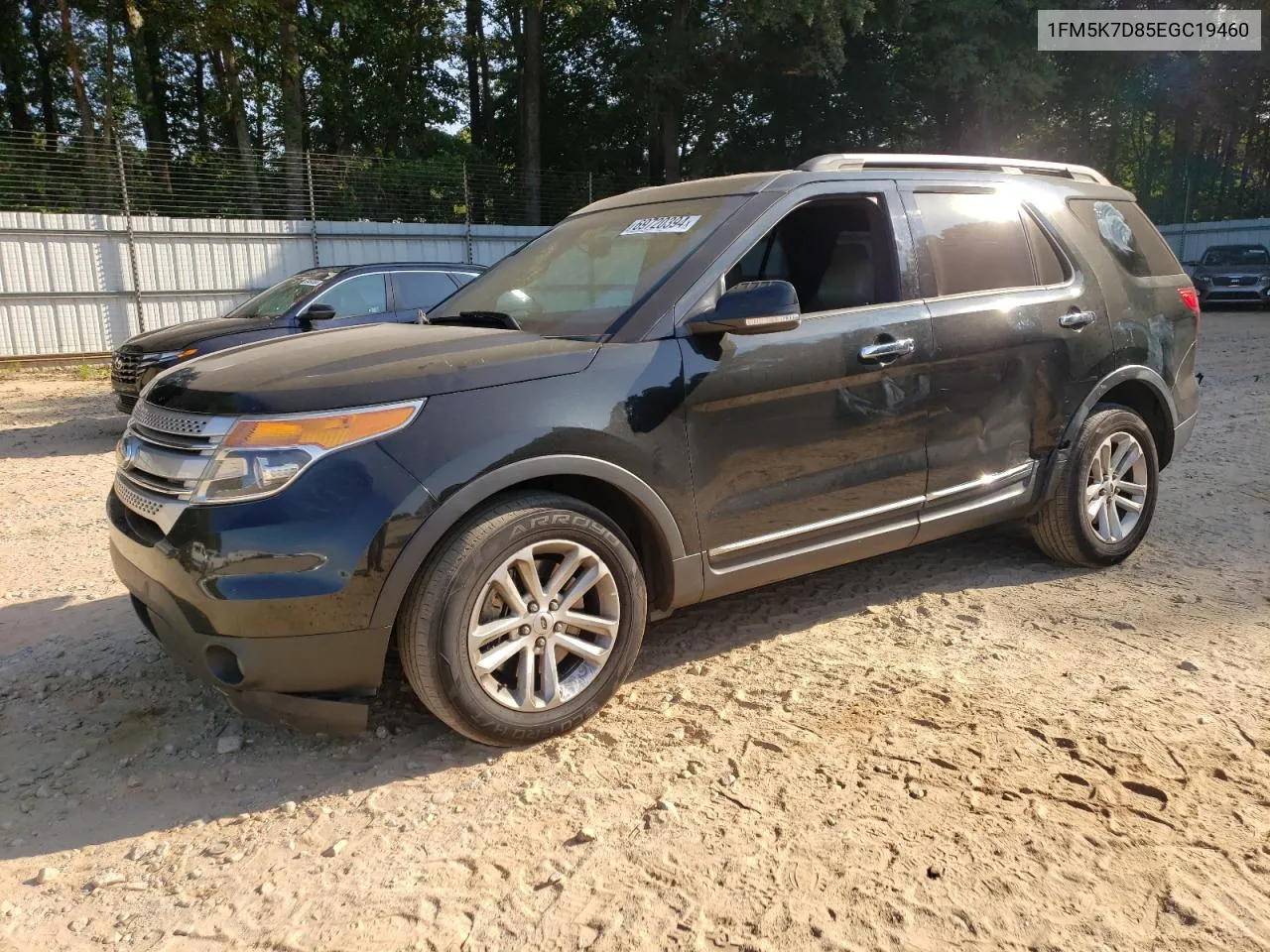 2014 Ford Explorer Xlt VIN: 1FM5K7D85EGC19460 Lot: 69720394