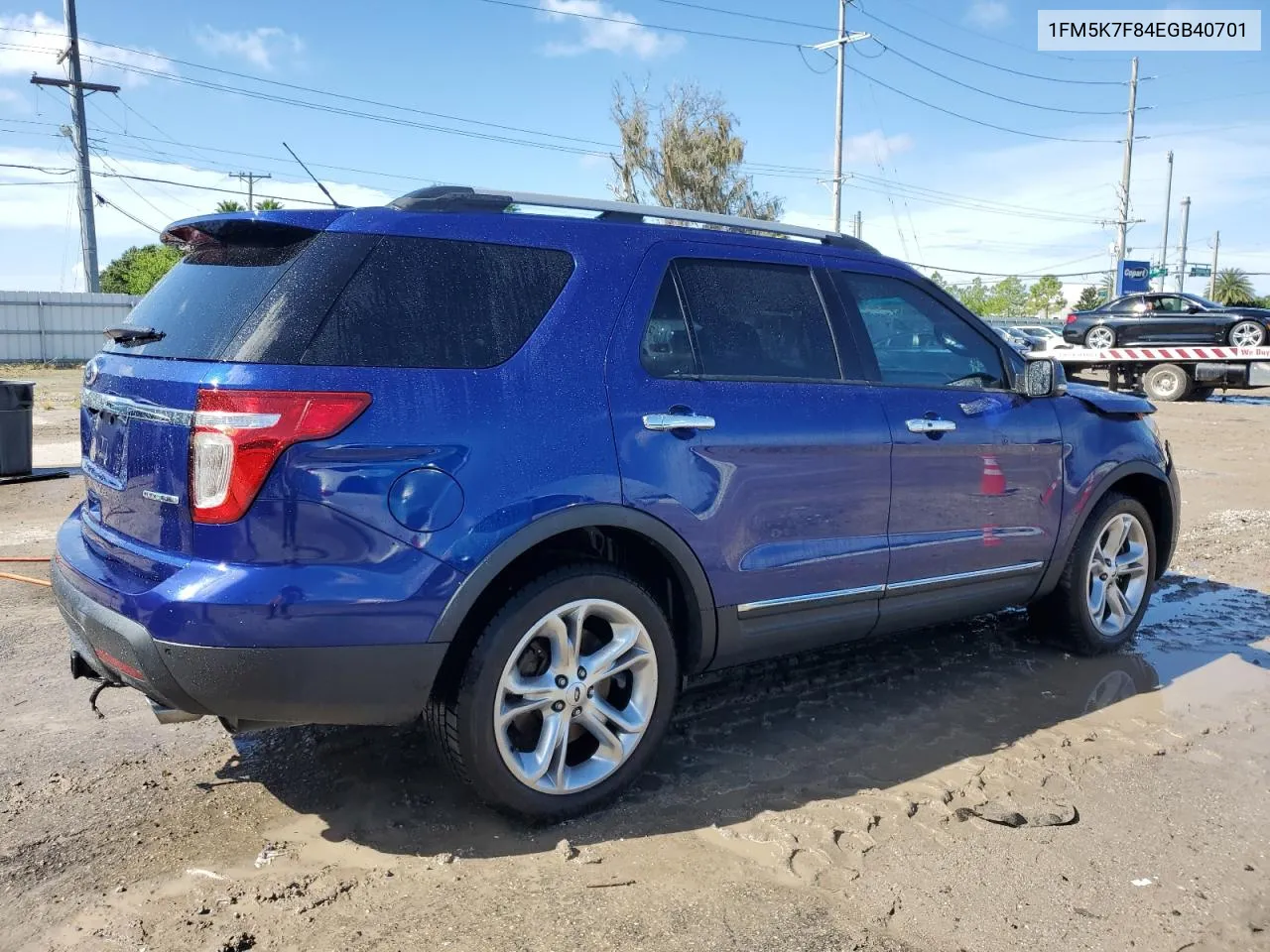 2014 Ford Explorer Limited VIN: 1FM5K7F84EGB40701 Lot: 69748964