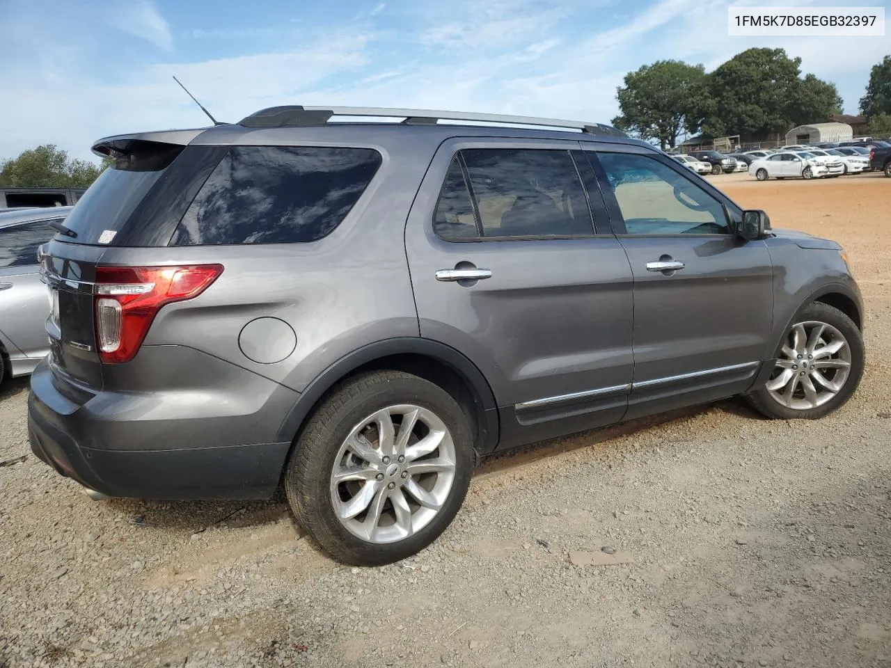 2014 Ford Explorer Xlt VIN: 1FM5K7D85EGB32397 Lot: 69880244