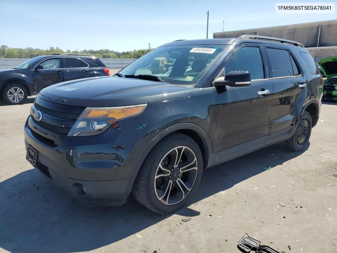 1FM5K8GT5EGA78041 2014 Ford Explorer Sport