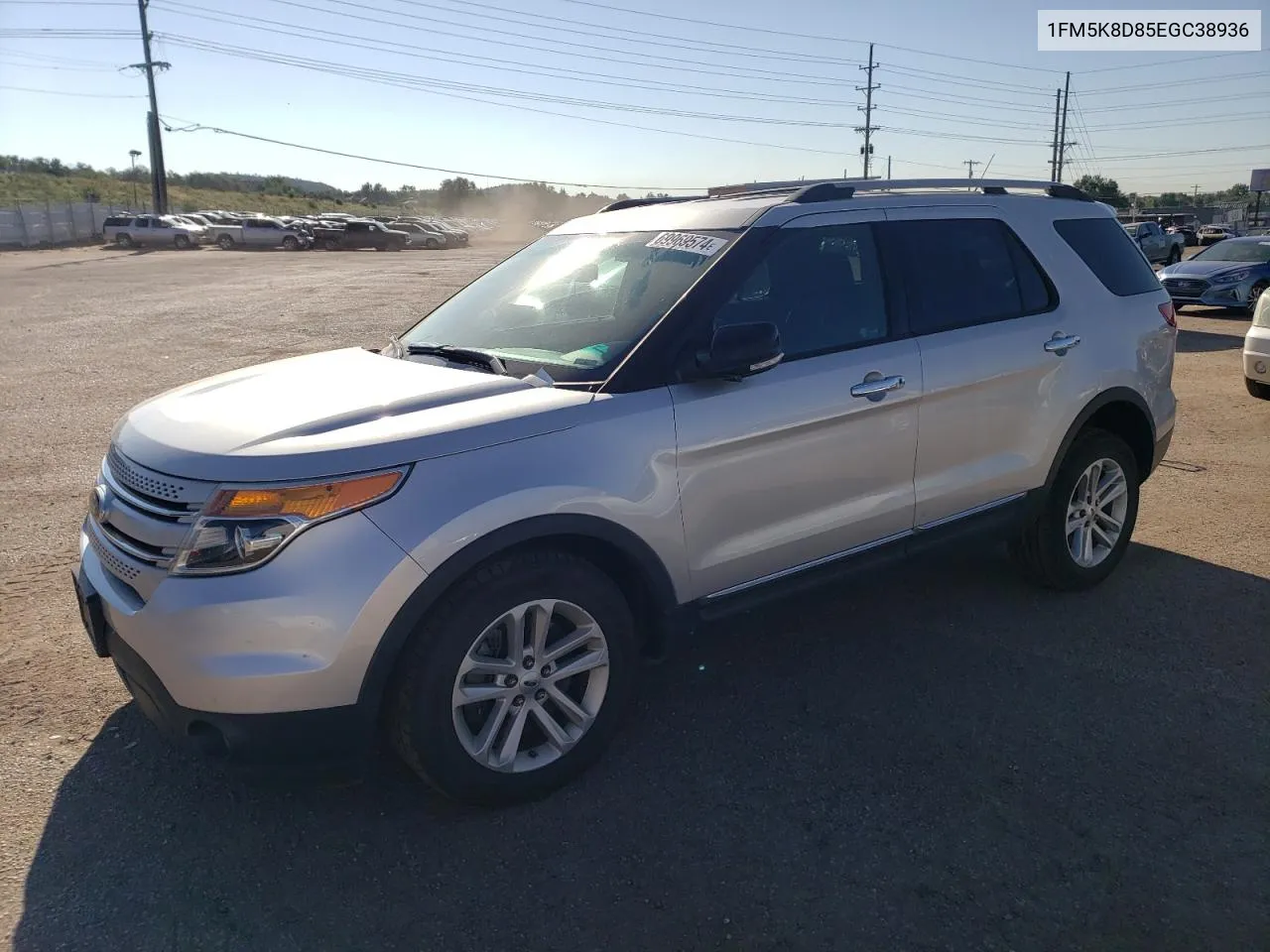 1FM5K8D85EGC38936 2014 Ford Explorer Xlt